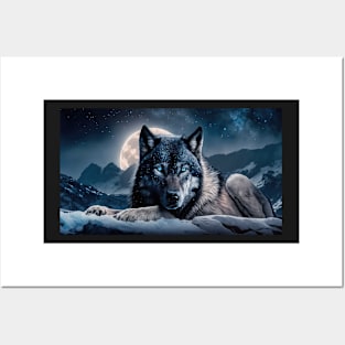 Wolf Posters and Art